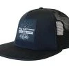 Big Agnes Mountain Rise Trucker Hat -Big Agnes Outdoor Store AHMRT BLK OS frontangle 001