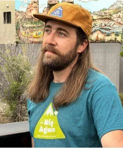 Big Agnes Retro Summit Cord Runner Hat -Big Agnes Outdoor Store AHRSCR BRZ OS LSM 099