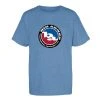 Big Agnes Kids' Classic Logo T-Shirt -Big Agnes Outdoor Store KSCLASSICLOGO22 BlueHeather 001