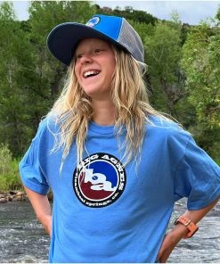 Big Agnes Outdoor Store -Big Agnes Outdoor Store KSCLASSICLOGO22 BlueHeather LS 099