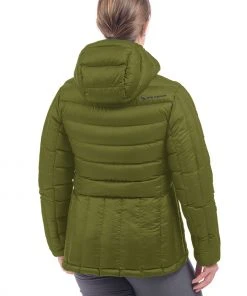Big Agnes Women's Luna Jacket -Big Agnes Outdoor Store LunaJacket2021 CallaGreenPurpVelvet 003