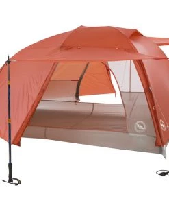 Big Agnes Copper Spur HV UL3 -Big Agnes Outdoor Store THVCS320 orange AwningUp 005