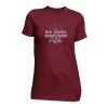Big Agnes Women's Mountain Rise T-Shirt -Big Agnes Outdoor Store WSMOUNTAINRISE22 BurgundyHeather 001
