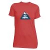 Big Agnes Women's Retro Summit T-Shirt -Big Agnes Outdoor Store WSRETRO22 RedHeather 001