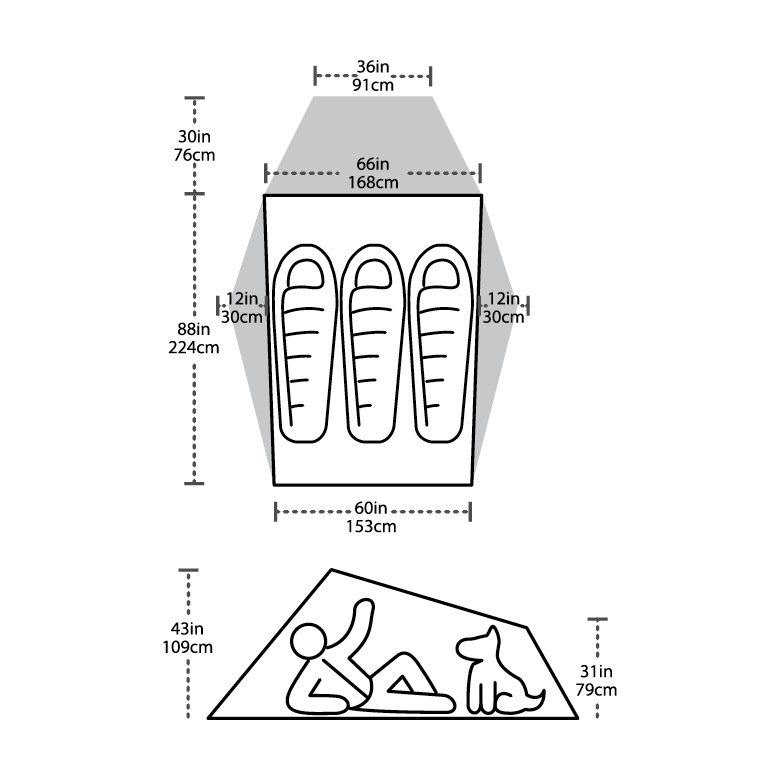 Big Agnes Seedhouse SL3 -Big Agnes Outdoor Store