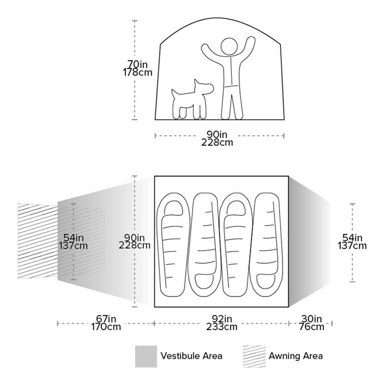 Big Agnes Bunk House 4 -Big Agnes Outdoor Store