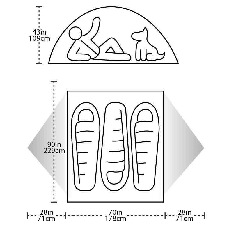 Big Agnes Copper Spur 3 Platinum -Big Agnes Outdoor Store