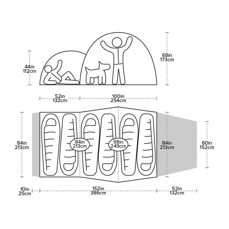 Big Agnes Mad House 6 -Big Agnes Outdoor Store